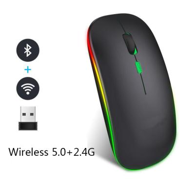 China Wholesale Cheap 2.4G Wireless Gaming Mouse High Sensitivity Dual Mode Rechargeable for sale