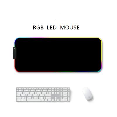 China Radiation Protection RGB LED Luminous Mouse Pad Factory Custom Luminous Mouse Pad Led Lock Gaming Oversized Mouse Pad for sale