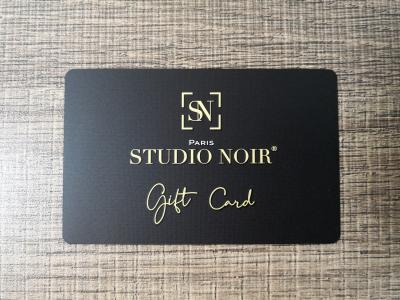 China Custom Matte Black Metal Business Cards Brass Laser Engrave for sale