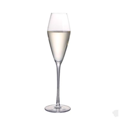 China Factory sale discount promotion clear champagne goblet glass cup [ZIBO HAODE CERAMIC] for sale