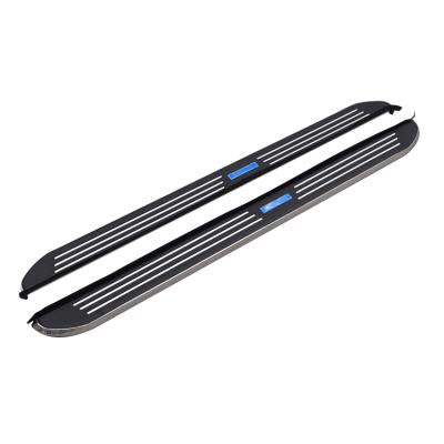 China Aluminum Alloy Universal Aluminum Auto Running Panel Side Step Bar For For Skoda Kamiq Karoq Kadiaq Accessories for sale