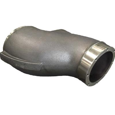 China Concrete Pump Iron Engineering Machinery Parts Ductile Concrete Pump Parts S-valve for sale