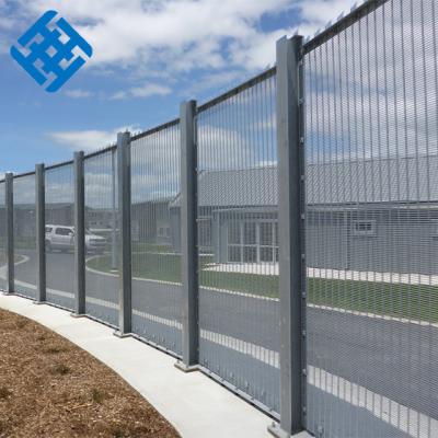 China Factory Direct Manufacturer 358 Anti Climb Security Fence Secure Wall Prison Airport Garden Fence Easily Assembled for sale