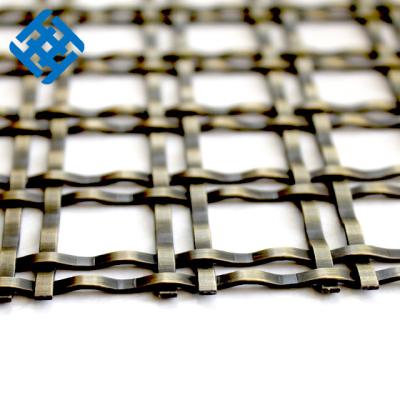 China Good Factory Price Plain Weave Factory Brass Wire Mesh Wire Netting Brass Crimped Brass Wire Cloth for sale