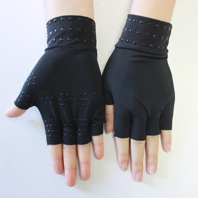 China Magnetic Arthritis Wrist Hand Pain Relief Finger Joint Compression Gloves Finger Therapy Gloves Hand Pain Relief Gloves for sale