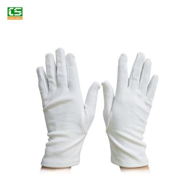 China For Parade Daily Stock White Cotton Gloves For Kids Children Custom Logo On Gloves for sale