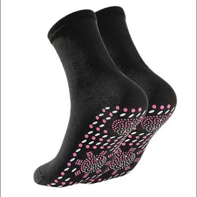 China Cold Socks Health Care Socks Moxibustion Socks Warm Warm Self-heating Anti-skid Feet Socks for sale