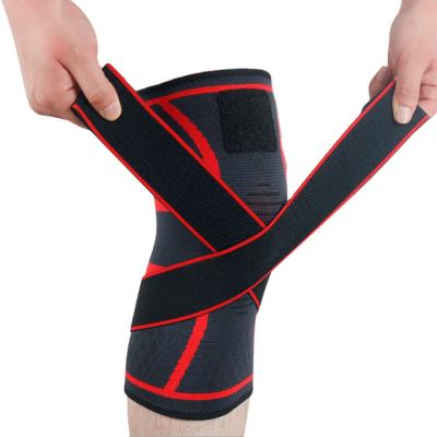 China Sports Knitted Sports Kneepad Badminton Running Fitness Kneepad Outdoor Mountaineering Kneepad Customization for sale