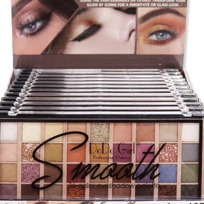 China DODOGIRL 36Colors Texture Eyeshadow Palette Waterproof High Quality Mix Colors Pigment High Glow Silky Smudge Powder for sale