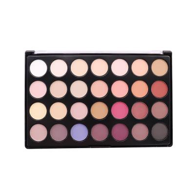 China Waterproof Eye Shadow Palette 2022 New pearl matte color summer daily makeup look multicolor affordable eyeshadow for sale