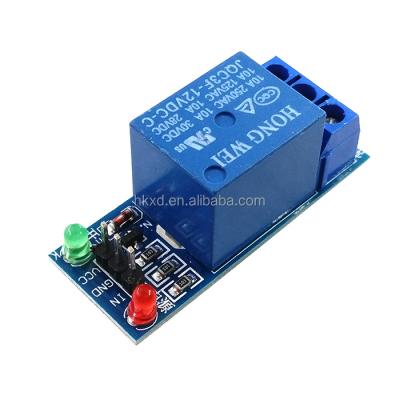 China Module 1 Channel Led Lights 12V 1 Way Relay Expansion Board 12V 1 Way Relay Module Low Level Relay Module for sale