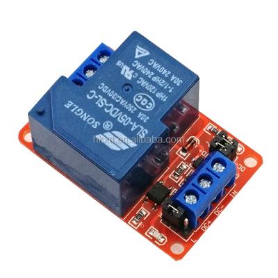 China 30A 5V 1 Channel Relay Module With Optical Coupler Isolation Trigger Relay Module 1 Channel Low Level Relay Module for sale