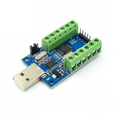 China USB Interface 10 Channel 12Bit STM32 UART AD Data Collection Module CDA Communication Module USB Interface 10 Channel Module for sale