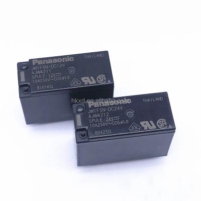 China HKXD Electronic Original Components JW1FSN-DC12V JW1FSN-DC24V 12V 24V 10A DIP-5 5PIN Relay Signal for sale