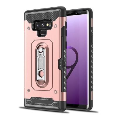 China Kickstand 360 Degree Card Holder Case For Galaxy Note 9 Unique Premium Quality Hot Selling Robot Cover For Samsung Galaxy Note 9 Fashion 360 Case Phone Accessory for sale