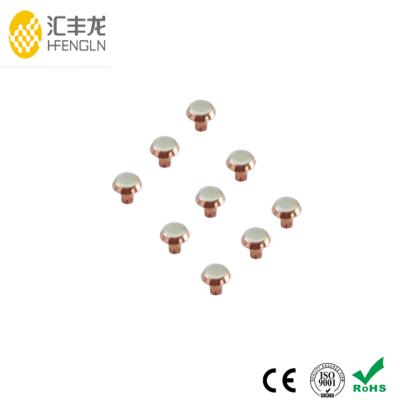 China Wear resistance contact point for 8A relay and switch for sale