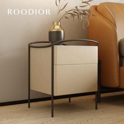 China Modern High Density Board Cost Effective Bed Rooms Classic Small Bedside Table for sale