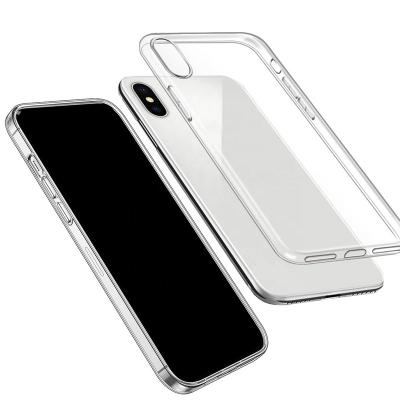 China Wholesale Shockproof Phone Cases For iPhone 13 12 11 Transparent TPU X 8 7 6 Ultra Thin Soft Thin Case Protection for sale