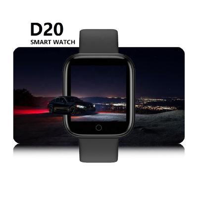 China D20 Touch Screen Fitness Tracker BT Smartwatch Monitor Blood Pressure For Apple Android Waterproof for sale