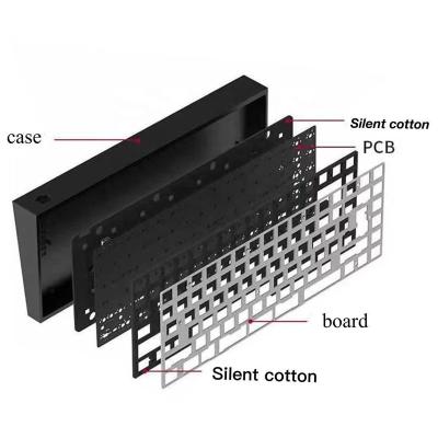 China Dongguan Phone Aodapu Tofu Keyboard Case 66% OEM High Quality Electronic Aluminum Mechanical Keyboard Case for sale