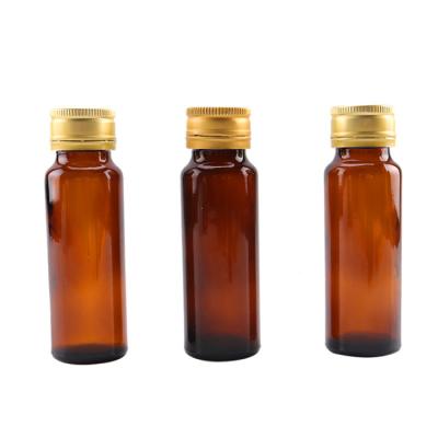 China Wholesale 30ml 50ml Medicine Bottle Sealed Glass Syrup Glass Liquid Amber Oral Liquid Bottle for sale