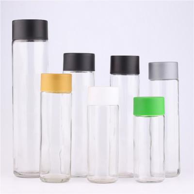 China 250ml 300ml 350ml 375ml 400ml 500ml Voss Glass Water/Juice Water Bottle Juice Beverage Bottle for sale