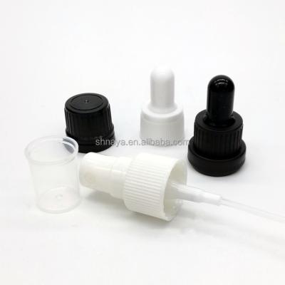 China Personal Care 30ml 1oz 60ml Round Cylinder Black Glass Essential Oil Dropper Bottles for sale