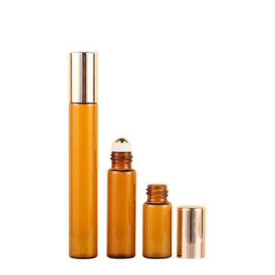 China Wholesale Personal Care Essential Oil 10ml Glass Bottle Roll On Bottle With Cap for sale