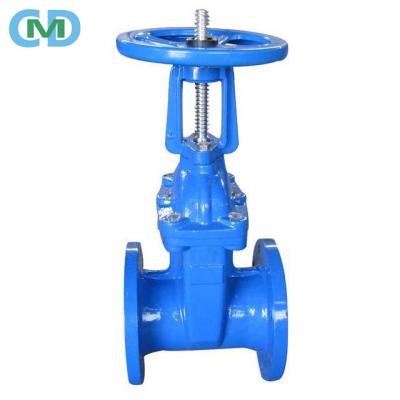 China Water Seat Resilient Ductile Iron 200mm Rising Stem Gate Valve With Handwheel for sale