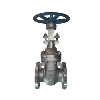 China Water and Gas Stainless Steel SCS13A 80A Industrial Manual Manual Gate Valve JIS 10K 20K for sale