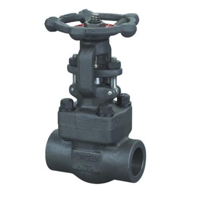 China Boiler China Bolted Steel Switch A105N 1/2 Inch Hood Forged Globe Valve for sale