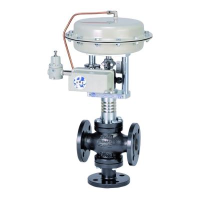 China LPG Water Vapor Globe Type Remote Pneumatic Flow Pressure Control Valve With Price List for sale