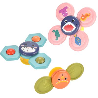 China Spinner Spinner Spinner Toys Toy Qilong Silicone Baby Teethers Silicone Baby Teether Fingertip Sucker Soft Fingertip Spinner for sale