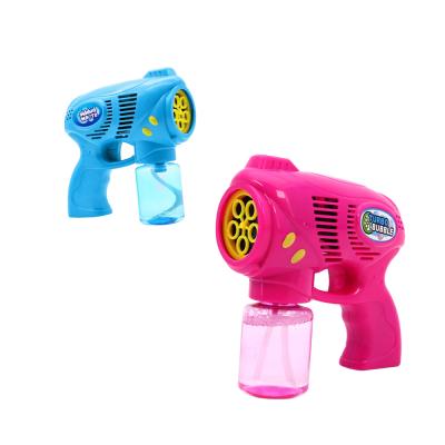 China Qilong Plastic Kids Summer And Beach Hand Toys Soap Water Fan Outdoor Blower Jet Bubble Machine For Children Bubble Toys for sale