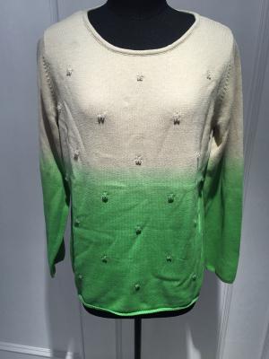 China Zachte Hand die Bloemendruksweater/van de Onderdompelingskleurstof Sweater voor Vrouwen voelen Te koop