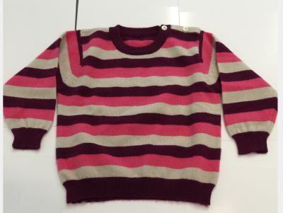 China Knit Toddler Sweater Long Sleeve , Kids Wool Sweaters 100% Cashmere for sale