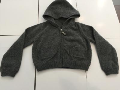 China Little Boys Black Hoodie Sweater For Winter / Autumn Fashionable Design for sale