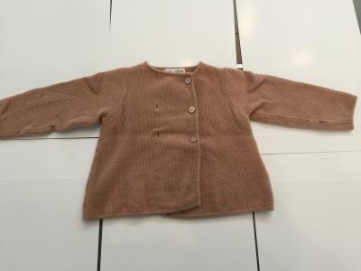 中国 ウールのカシミヤ織のダブルの子供はセーターの長い袖を編みました 販売のため