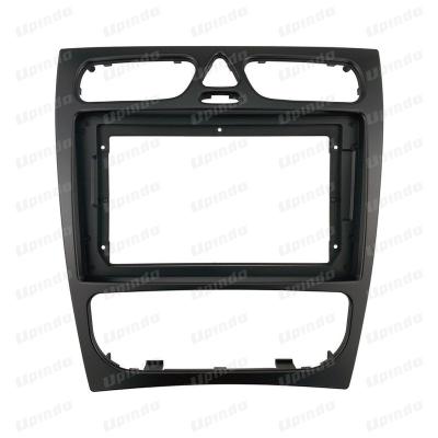 China Refurbishment radio fitting wholesale car accessory 9 inch audio fascia panel for Mercedes-Benz W203 C-CLASS 2002-2004 CLK C209 2002-2006 for sale