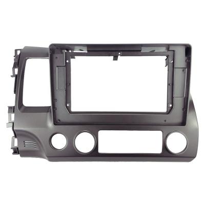 China Din 2 10.1 Inch Car Radio Fascia View Touch Screen Panel Fit Radio Refitting Mount Kit For Honda Civic 2006-2011 for sale