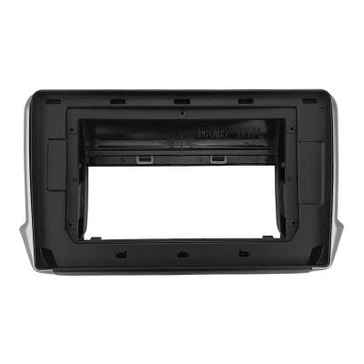 China Din 2 Radio Fit 10.1 Inch Car Radio Fascia View Touch Screen Panel Refitting Mount Kit For Peugeot 2008 2015-2018 for sale