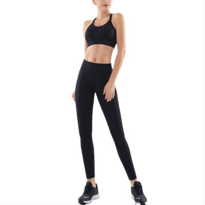 China New Breathable Seamless Yoga Set 2 Pcs Sports Fit Gym To Use High Waist Pants Running BRA Yoga Sets for sale