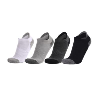 China JL-10271 QUICK DRY ready to ship designer sports crew thongs wholesale cheapest cotton thongs men low cut absorbent ankle socks for sale