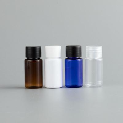 China Cosmetic Empty Size Mini Bottle, Plastic Screw Cap, 10ml Refillable Refillable Liquid Travel Containers for sale