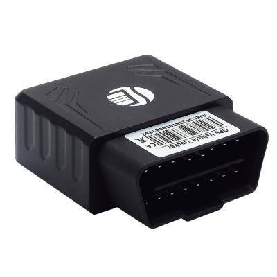 China Automotive Free Install OBD Gps Tracker Plug And Operate TK306 Mini OBD GPS Tracker With Vibration Alarm 4G OBD GPS for sale