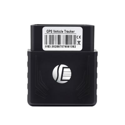 China Fleet Management Free Install OBD Gps Tracker Plug and Work TK306 Mini OBD GPS Tracker with Vibration Alarm OEM OBD GPS Iot Tracker for sale