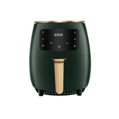 China Easy Operate 4.5l Multifunctional Digital Nonstick Air-Gas Fryer Heated Oil-Free Air Fast Kitchen Deep Fryer for sale