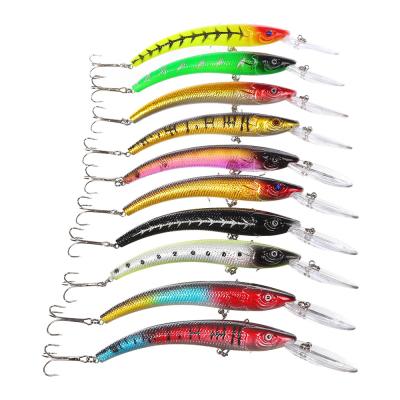 China Vivid Fish Action 155mm 16g 2# Hook Lure Swimming Hard Plastic Saltwater Fishing Artificial Bait Straight From China Fishing Lures Minnow for sale