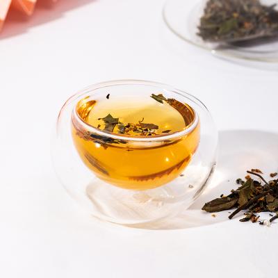 China Golden Tin Luxury Product Osmanthus White Tea From Premium Health Fresh Organic Leaves for sale