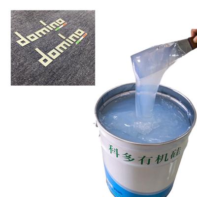 China Anti Migration 4.2MPa Screen Printing Silicone Ink For Leather for sale